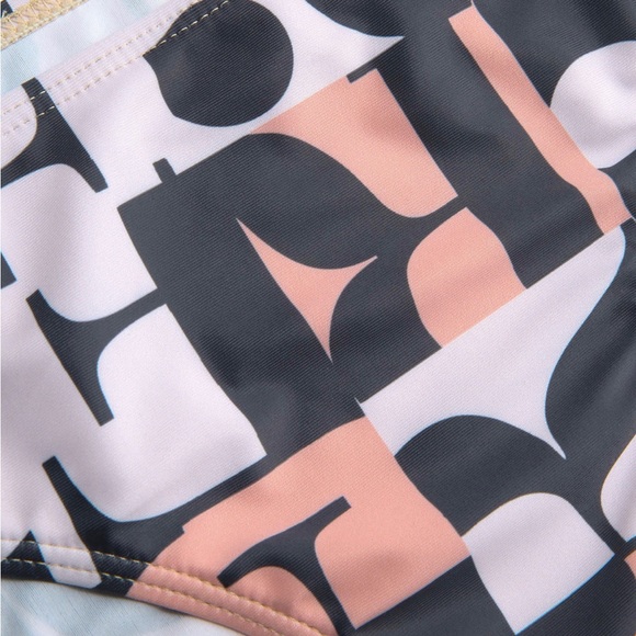 New with Tags Letter Print Cider Bikini (NWT) - Picture 3 of 5